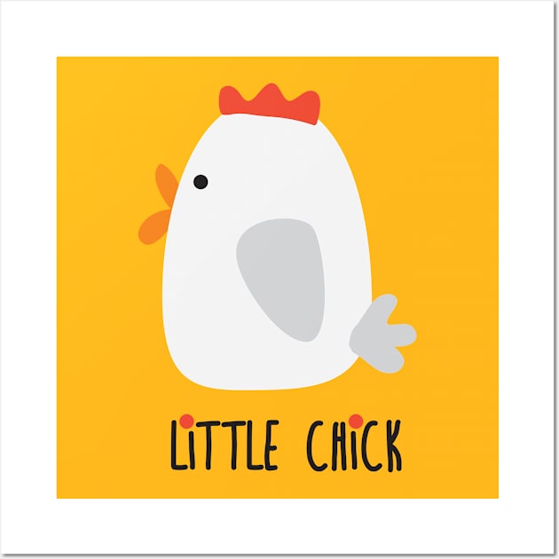 Little Chick Wall Art by thedailysoe